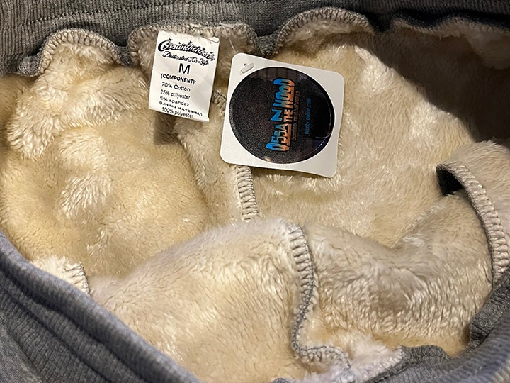 OSSANTHEHOOD blanket jogger (sign) / gray