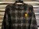 OSSANTHEHOOD plaid check shirt (dadicated) / black & gray