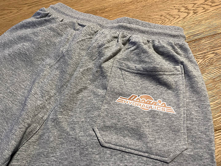 OSSANTHEHOOD cotton short (donut) / heather gray