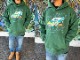 OSSANTHEHOOD 13oz pile hoodie (hot rod) / green