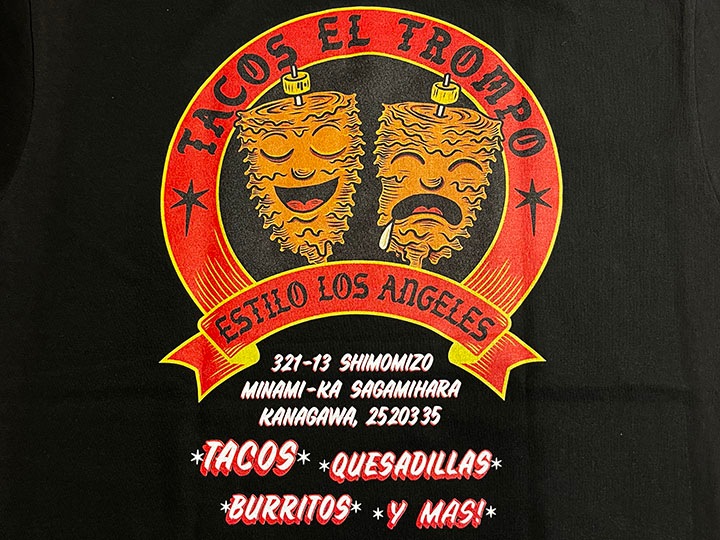 Tacos El Trompo Tshirt (info) / black