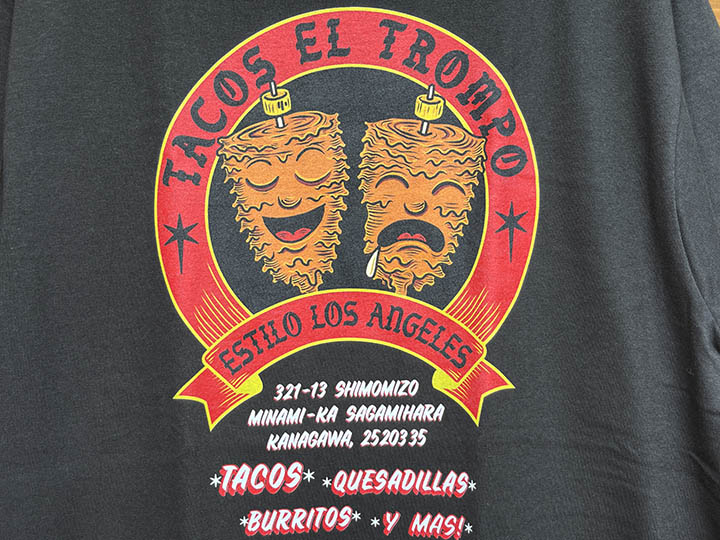 Tacos El Trompo Tshirt (info) / dark gray