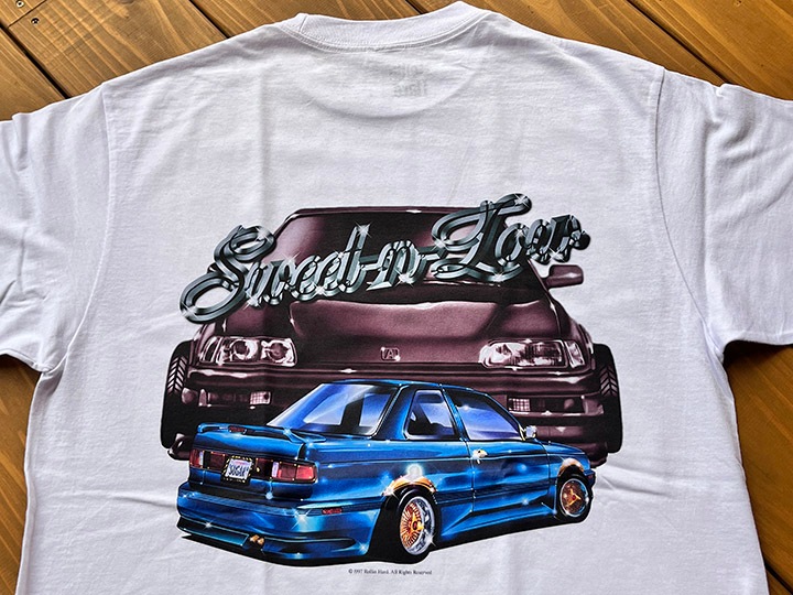 ROLLIN HARD Tshirt (sweet) / white
