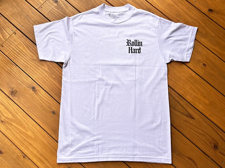 ROLLIN HARD Tshirt (sweet) / white