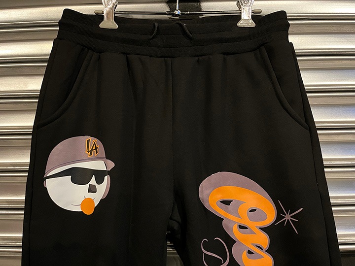 OSSANTHEHOOD blanket jogger (sign) / black