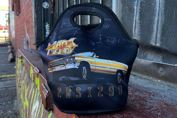 OSSANTHEHOOD neoprene zipper bag (mack daddy)