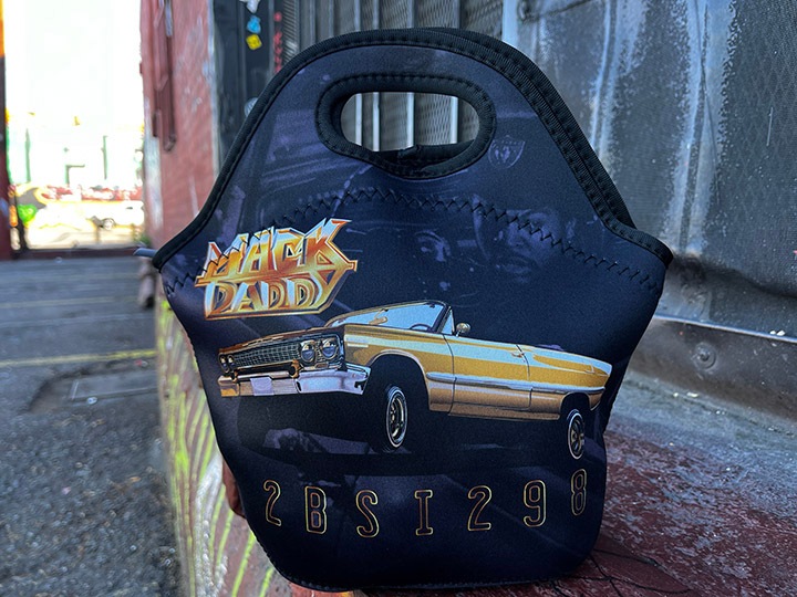 OSSANTHEHOOD neoprene zipper bag (mack daddy)