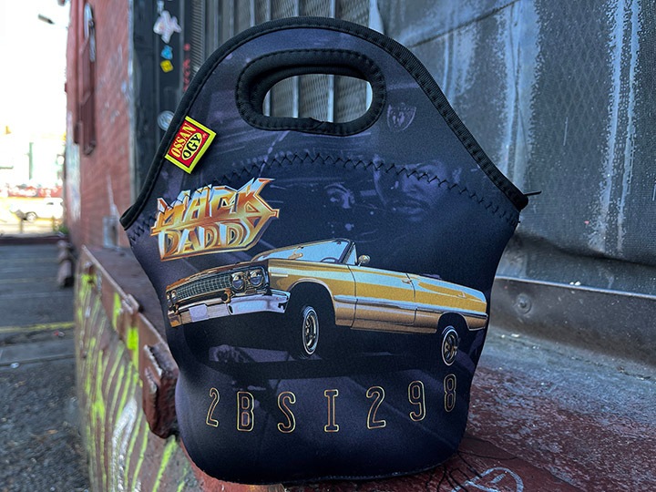 OSSANTHEHOOD neoprene zipper bag (mack daddy)