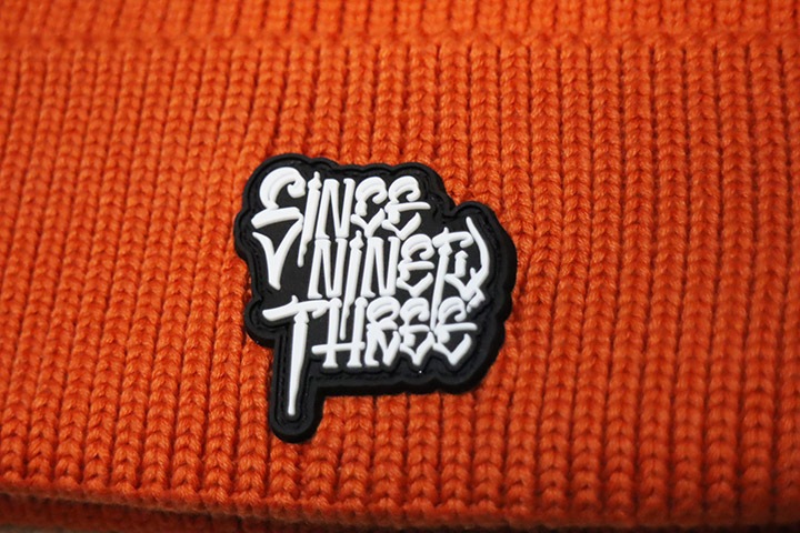 NICETY "SINCE NINETY THREE" beanie / orange