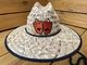 Tacos El Trompo straw hat 