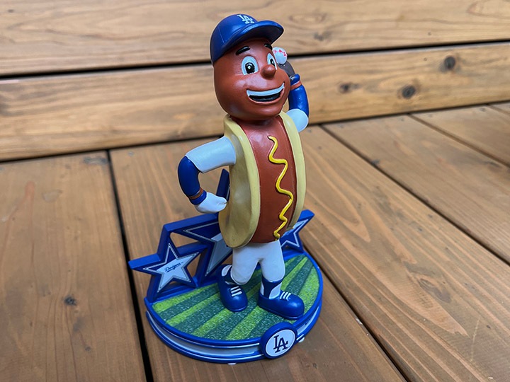 LA DODGERS official resin bobble head