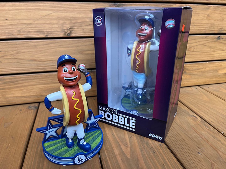 LA DODGERS official resin bobble head