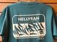 NICETY 7.2oz heavyweight Tshirt (hellyeah) / green x khaki