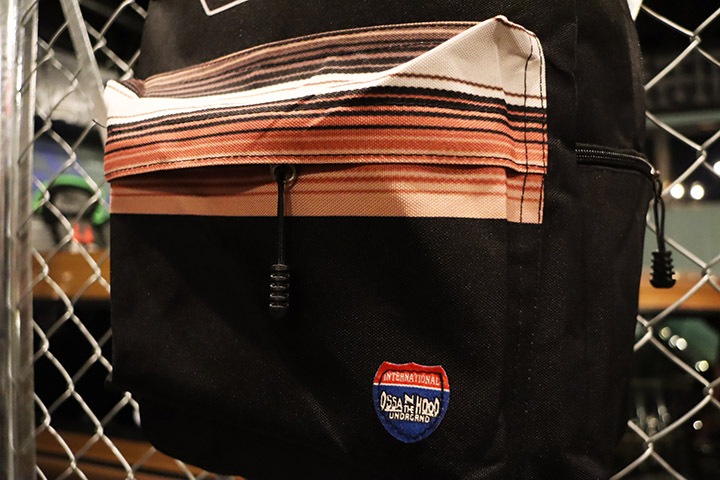 OSSANTHEHOOD backpack (xpression) / black& serape