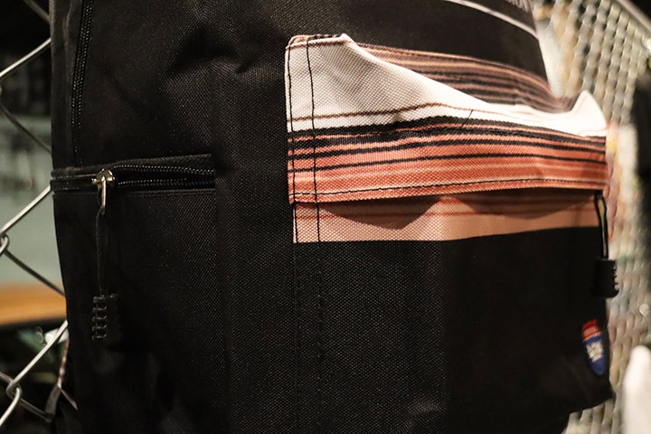 OSSANTHEHOOD backpack (xpression) / black& serape