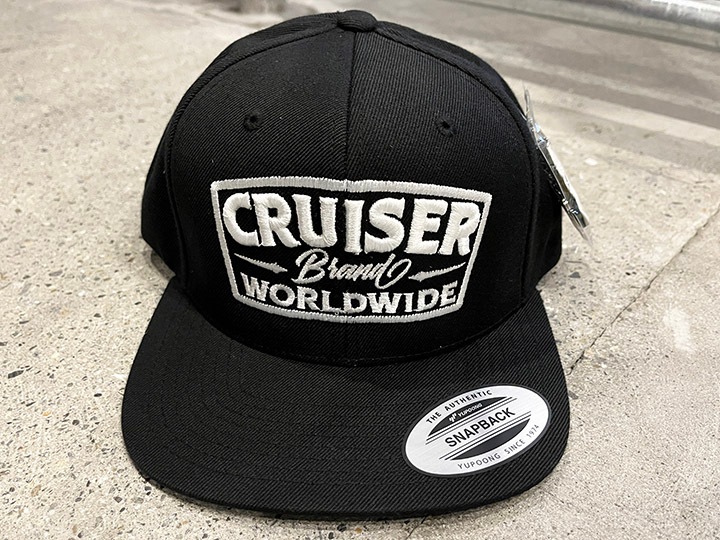 Cruiser brand snapback cap (2) / black