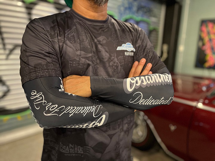 OSSANTHEHOOD seamless arm cover (dadicated)