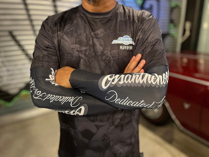 OSSANTHEHOOD seamless arm cover (dadicated)