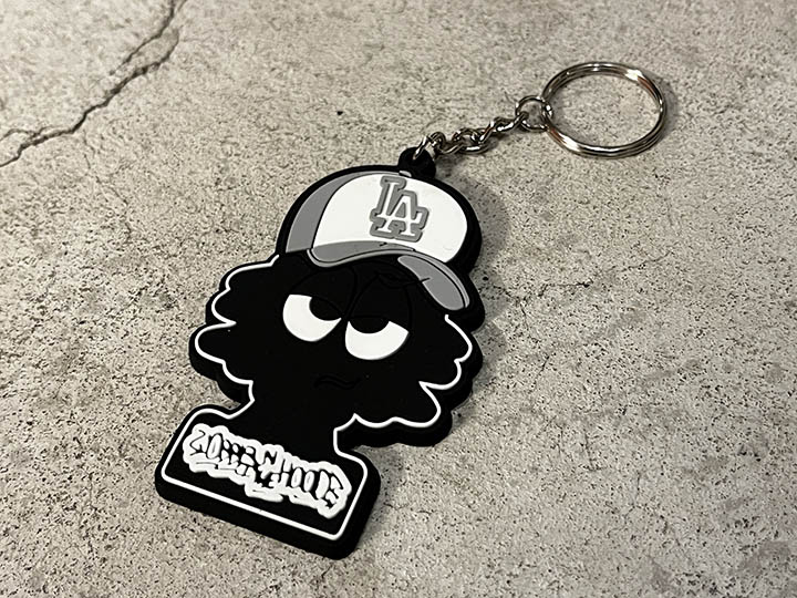 OSSANTHEHOOD pvc keychain (imbig) / black