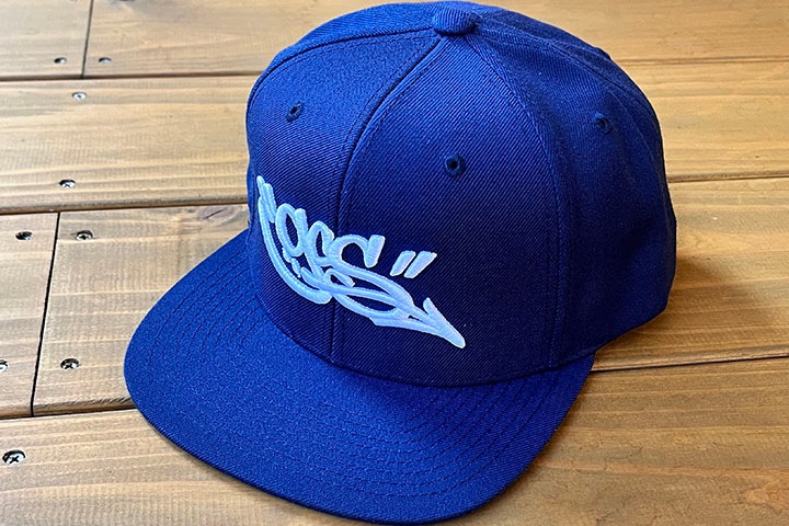 GCS clothing snapback cap / navy