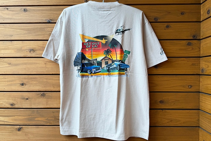 OSSANTHEHOOD Tshirt (getout) / beige