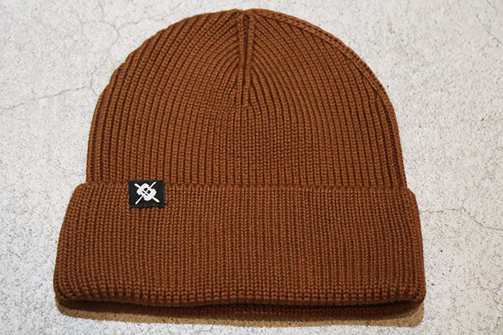 NICETY "SINCE NINETY THREE" beanie / brown
