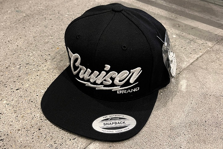 Cruiser brand snapback cap (3) / black