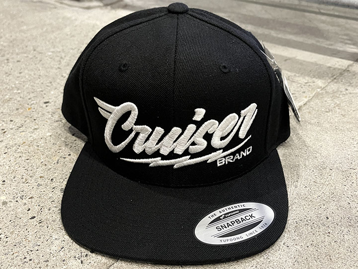 Cruiser brand snapback cap (3) / black
