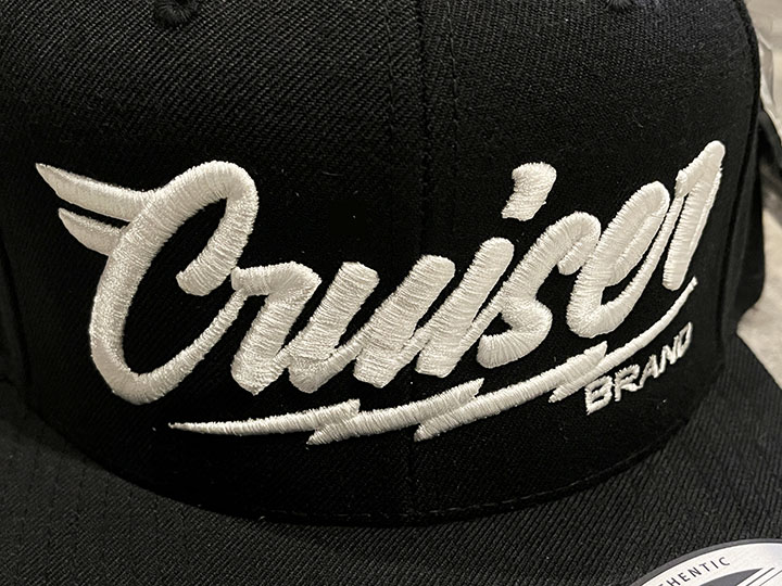 Cruiser brand snapback cap (3) / black