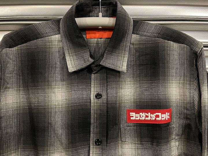 OSSANTHEHOOD plaid check shirt (box)