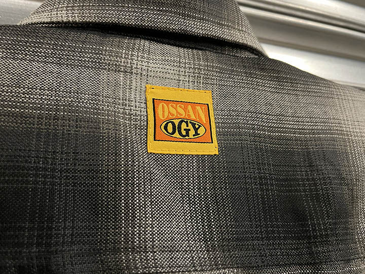 OSSANTHEHOOD plaid check shirt (box)