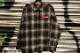 OSSANTHEHOOD plaid check shirt (box)