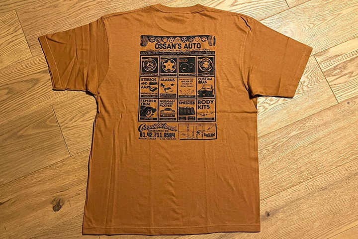 OSSANTHEHOOD Tshirt (auto) / brown