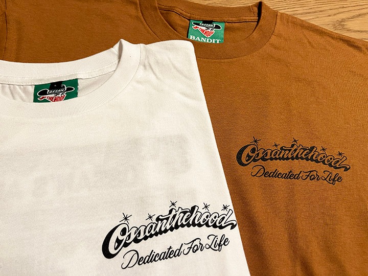 OSSANTHEHOOD Tshirt (auto) / brown