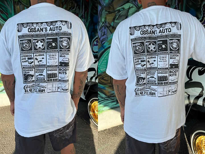 OSSANTHEHOOD Tshirt (auto) / brown