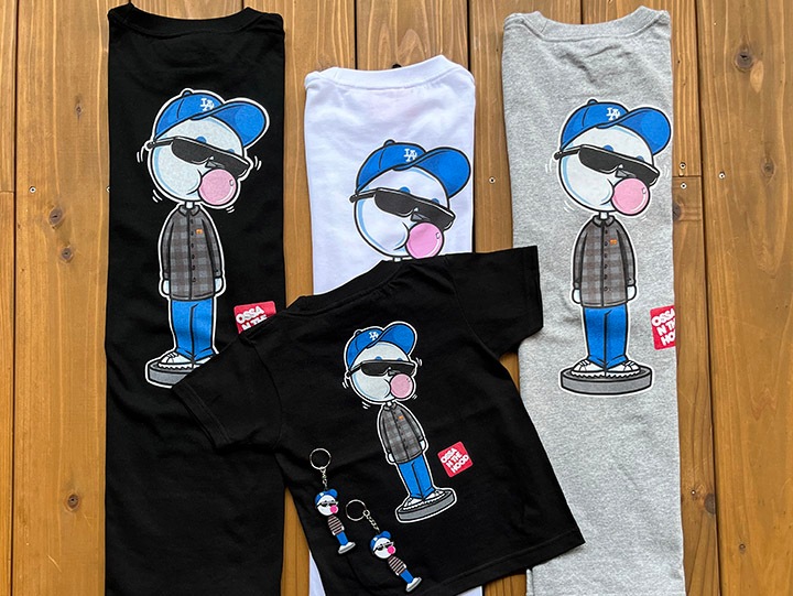 OSSANTHEHOOD pvc keychain (bobbing) 