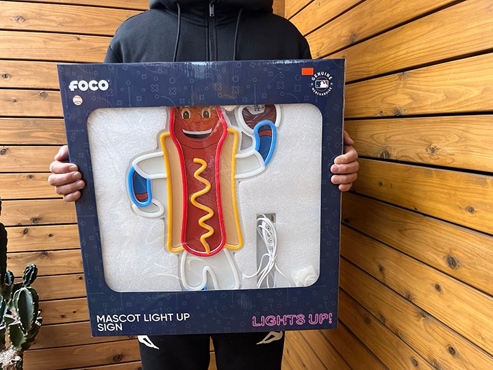 LA DODGERS official LED neon (dodger dog)