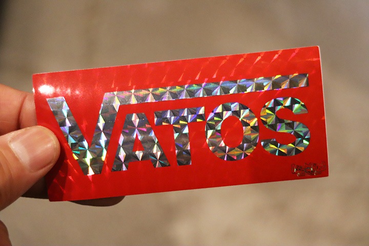 OSSANTHEHOOD vinyl sticker (vatos) / hologram