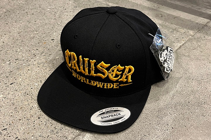 Cruiser brand snapback cap (4) / black