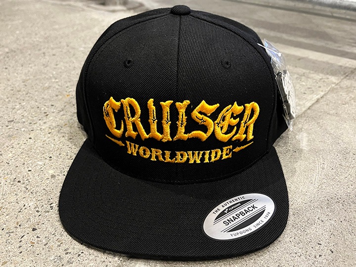 Cruiser brand snapback cap (4) / black