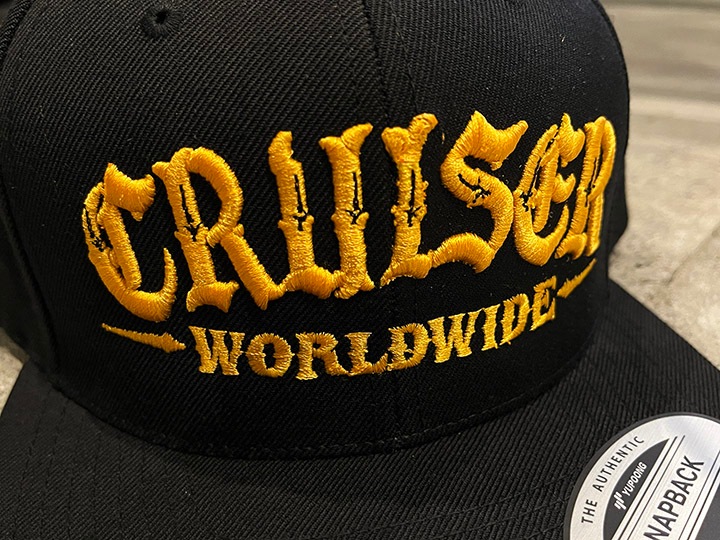 Cruiser brand snapback cap (4) / black