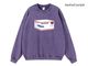 OSSANTHEHOOD 12oz. crewneck sweat (postal) / washed purple