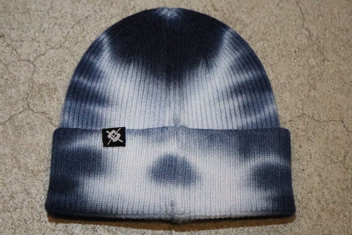 NICETY "SINCE NINETY THREE" beanie / blue tie dye