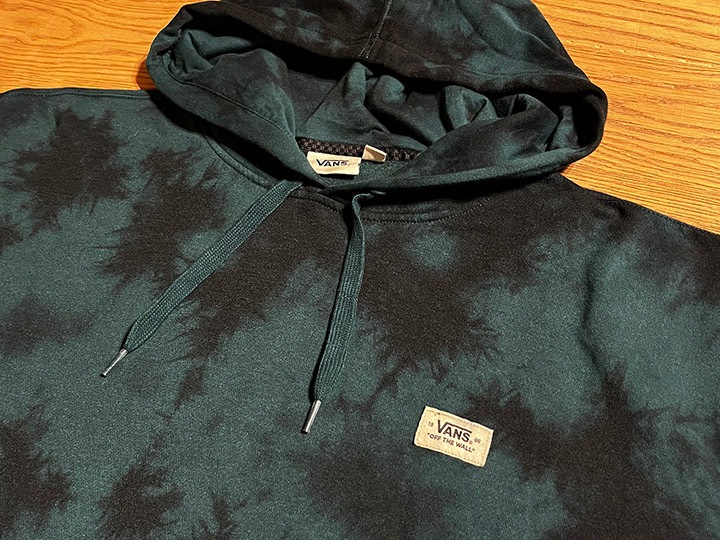 VANS pullover hood (dye) / green dye 2XL 