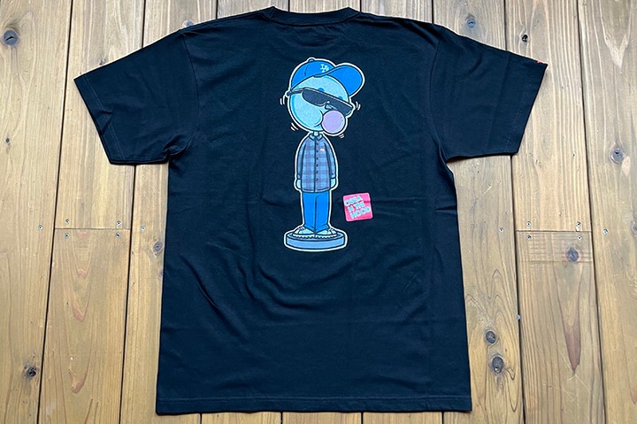 OSSANTHEHOOD 7.2oz heavyweight Tshirt (bobbing) / black