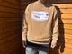 OSSANTHEHOOD 12oz. crewneck sweat (postal) / sand