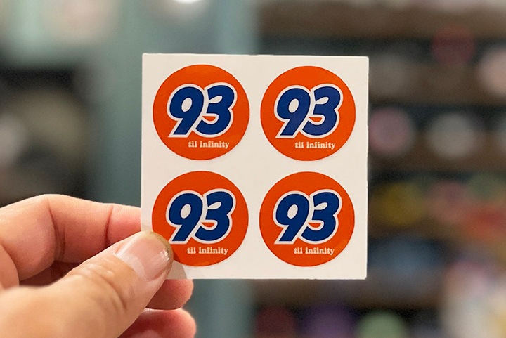 OSSANTHEHOOD vinyl sticker (93til) 3 style bundle