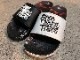 NICETY "SINCE NINETY THREE" embossed slide / white