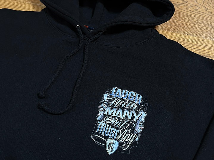 OG ABEL pullover hoodie (laugh) / black