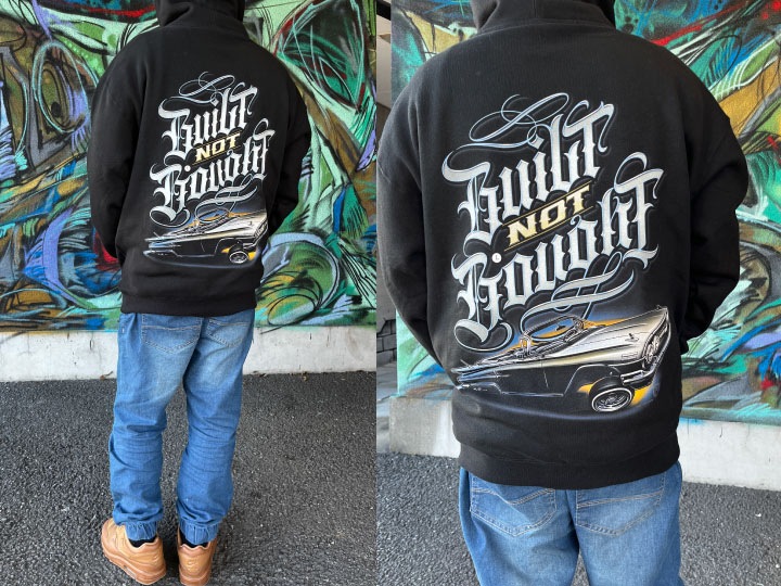 OG ABEL pullover hoodie (laugh) / black